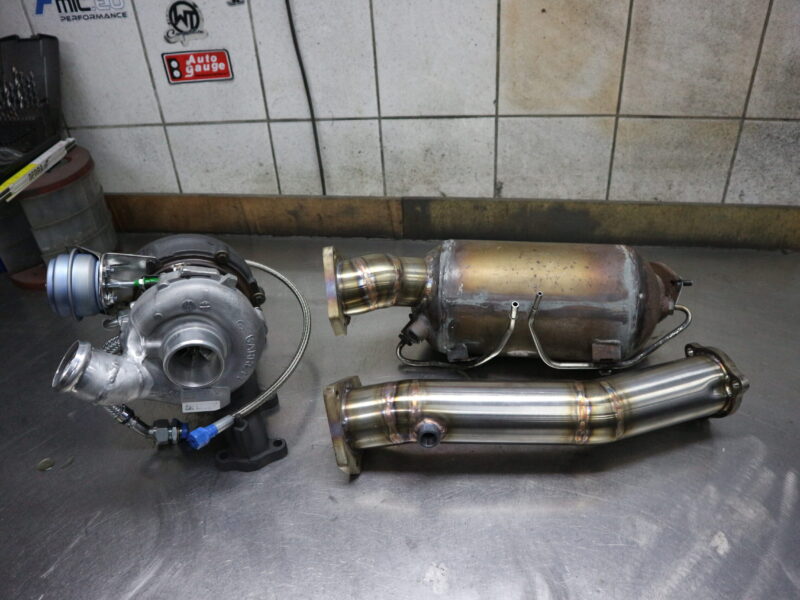 Downpipe DP – Audi A4 B7 1.9–2.0 TDI