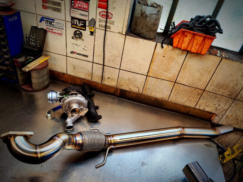 Downpipe DP AWD 4x4 – VW Golf IV / Audi A3 / Skoda Octavia I 1.9 TDI (ASZ, ARL, itd.)